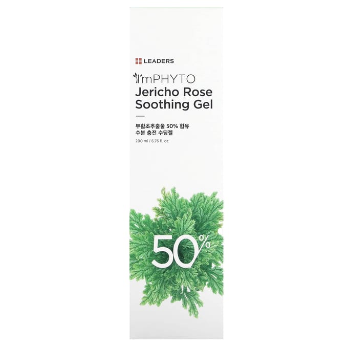 Leaders, Jericho Rose Kalmerende Gel, 6,76 fl oz (200ml) white