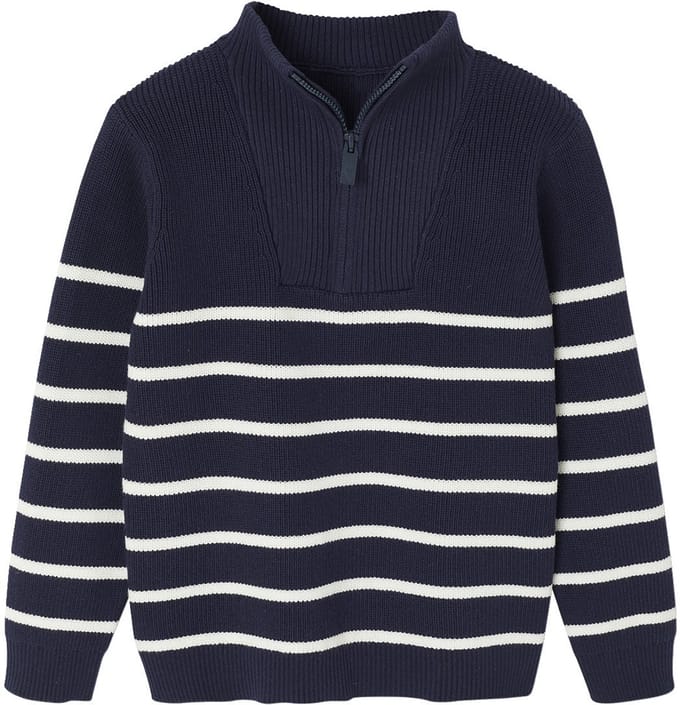 Vertbaudet Gestreept sweater met lange mouwen voor jongens
