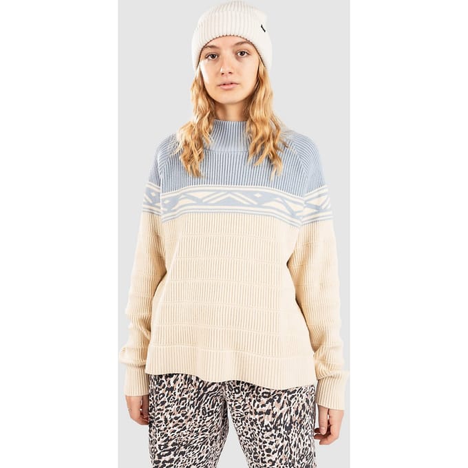 Passenger Nurture Organic Cotton Jumper Trui blauw