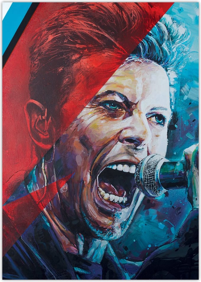 David Bowie 01 poster 29,7x42 cm (A3)