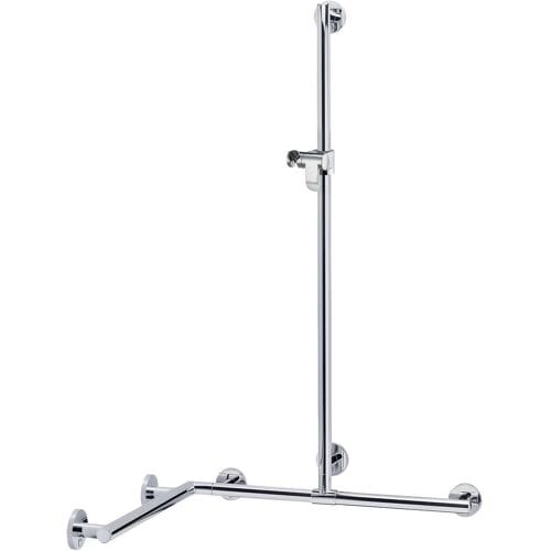 Keuco Plan Care shower handrail with shower bar 34915179111