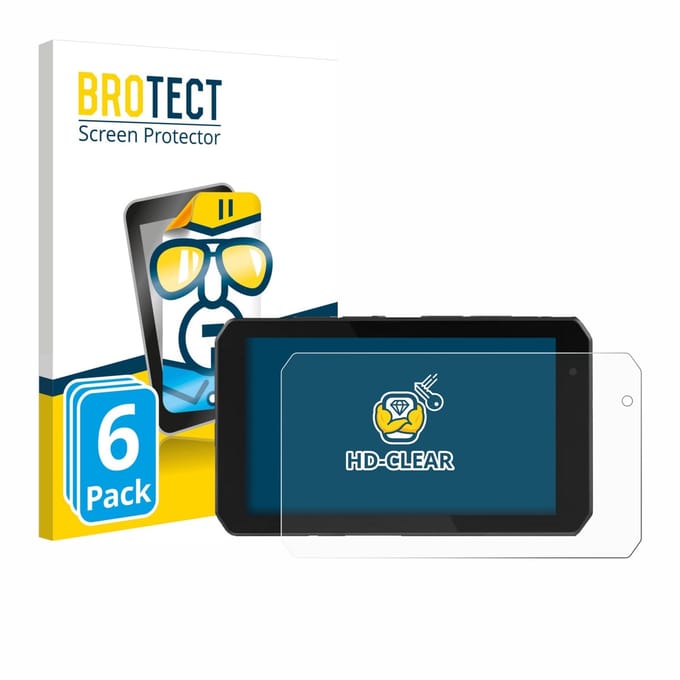 BROTECT - Screenprotector voor Chigee AIO-5 Play - Folie Beschermfolie transparant 6 Stuks