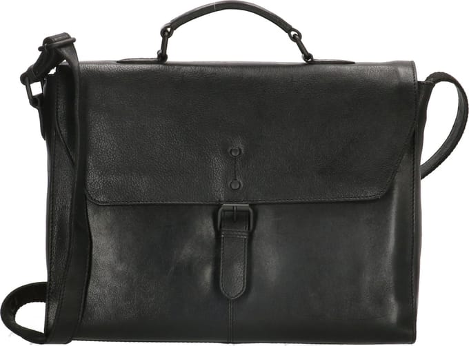 Genicci Stavanger Messenger bag 13,3 inch (29,4x16,6 cm.) - Zwart
