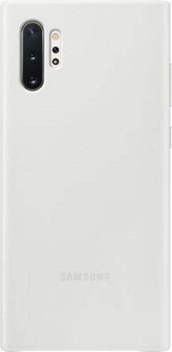Samsung - Leather Cover - Galaxy Note 10+ - White