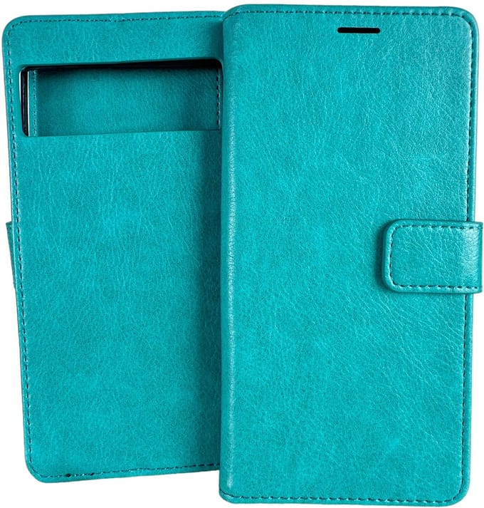 Portemonnee Book Case Hoesje Geschikt voor: Google Pixel 6 - Mintgroen