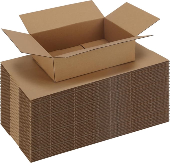 Stevige Verhuisdozen en Verzendingdozen van Golfkarton, Set van 40 Stuks