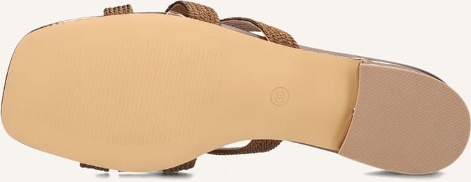 AYANA 0667-10 Slippers - Dames - Goudkleurig - Maat 38