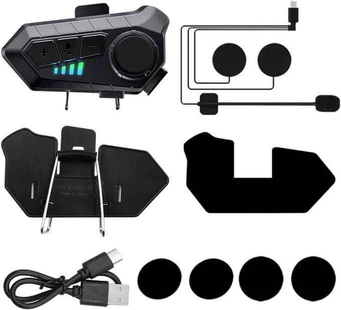 VLSelect® Motorhelm headset - Headset helm - Motoraccesoires - Over-Ear