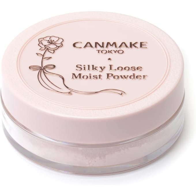 Canmake - Silky Loose Moist Powder SPF 23 PA++ P01 Luster Pink