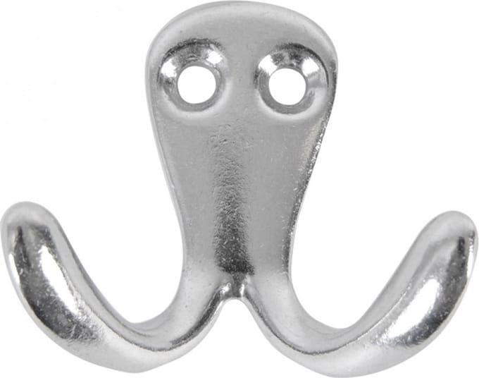 Kleerhanger 2-tand.