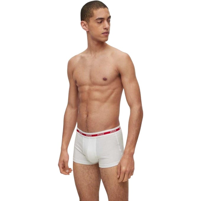 Hugo Biologische boxershorts voor heren (set van 3) (Rood)
