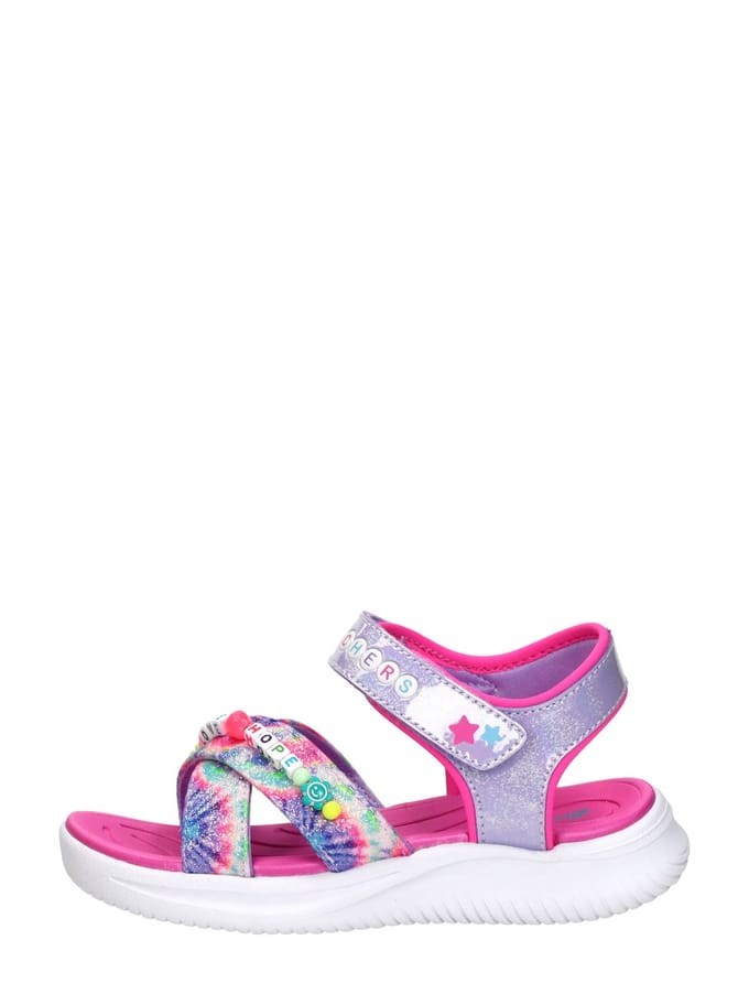 Skechers Jumpsters Tie Dye Sandalen paars Textiel - Sneakers - Unisex