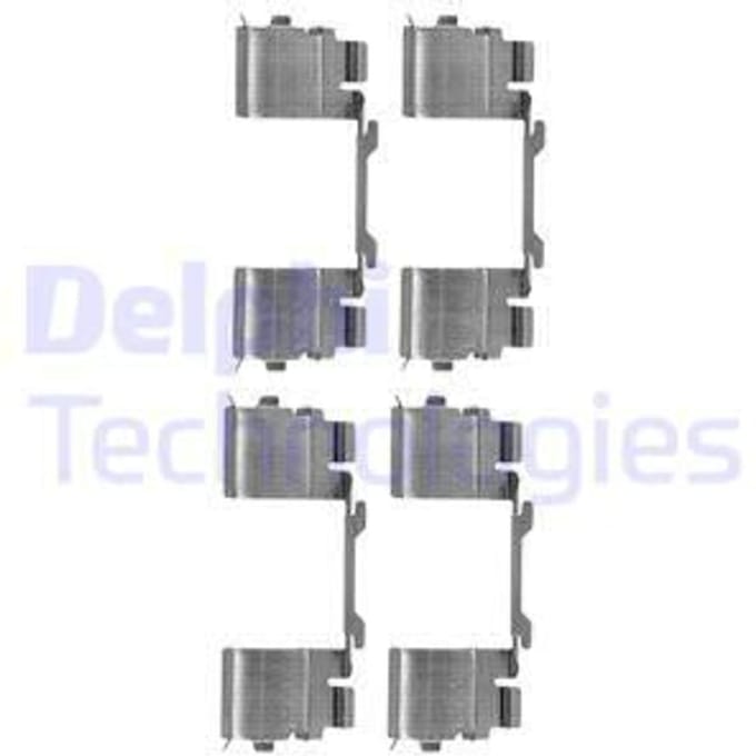 Toebehorenset, schijfremblok DELPHI LX0479
