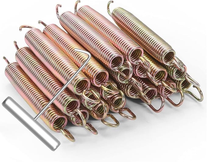 Vervangende Trampoline Springs 5.5" - 20 Pack met Gratis T-haak