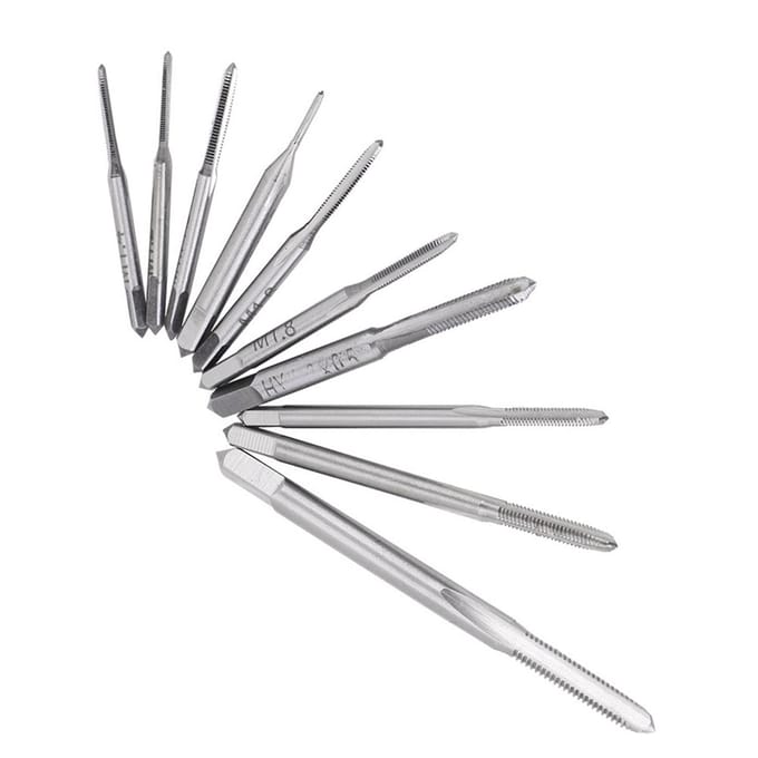 10 stuks Mini M1 tot M3.5 Machine Handtap Draad Draadtappen Draadtappen gray