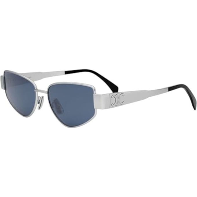 Celine Zonnebril Zilver/Blauw