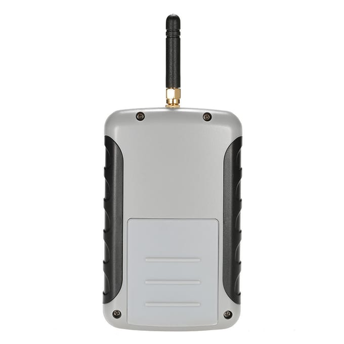 LUCKY Draagbare Professionele Sounder Draadloze Sonar Fish Finder Vissonde Detector Fishfinder EU Plug gray