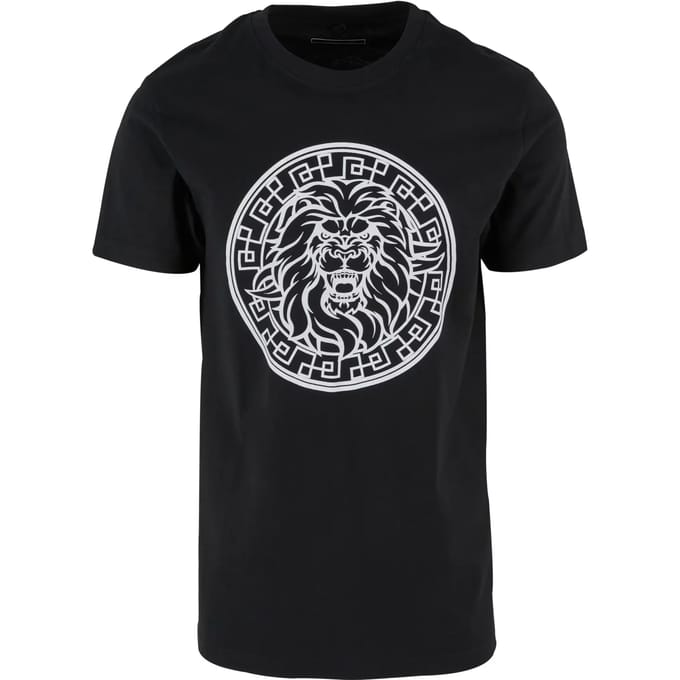Mister Tee - Lion Face Heren Tshirt - S - Zwart