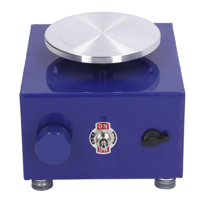 Mini Pottenbakkersschijf Heldere Kleur Compacte Structuur Eenvoudige Bediening Roestvrij Stabiel Zeer Duurzaam UK PLUG white
