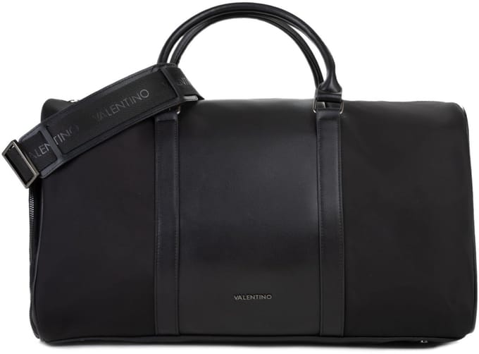 VALENTINO reistas Irons Hand Duffer Bag Nero zwart
