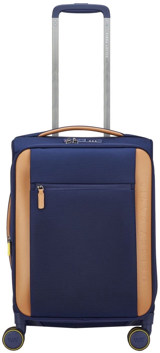 Delsey Montmartre 3 Cabin Trolley 55 Expandable navy blue