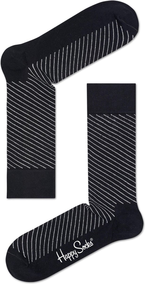 Happy Socks Diagonal Thin Stripe Sock - unisex sokken - Unisex - Maat: 41 - 46