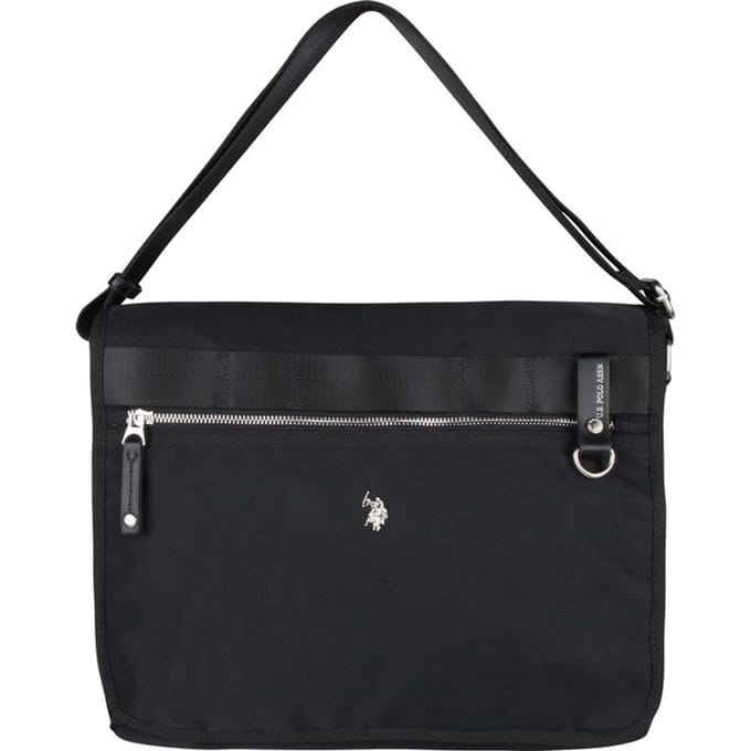 US POLO NEW WAGANER Tas Heren - Zwart