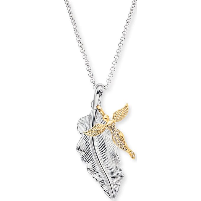 Engelsrufer Ketting ERN-FEDER-ANGEL-BIG
