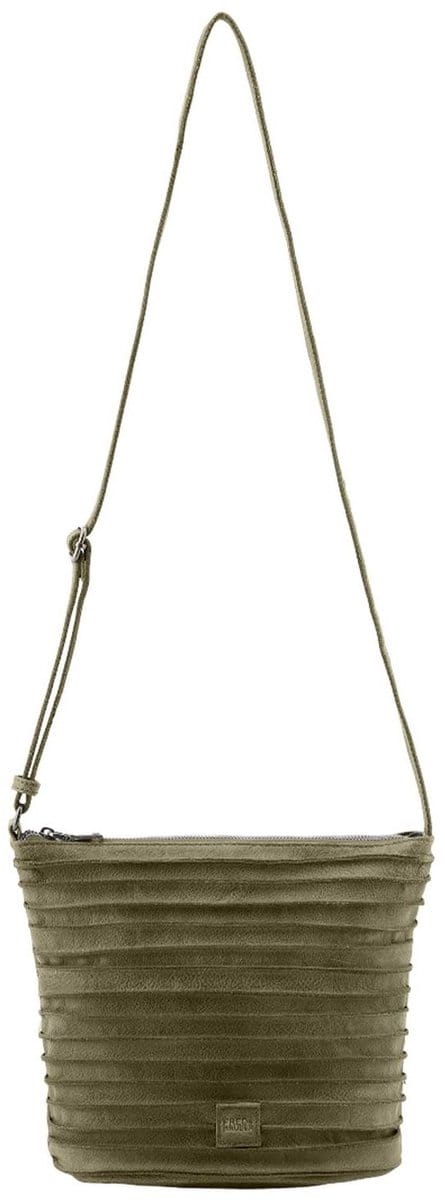 FREDsBRUDER schoudertas Riffelinchen Olive Green olijfgroen
