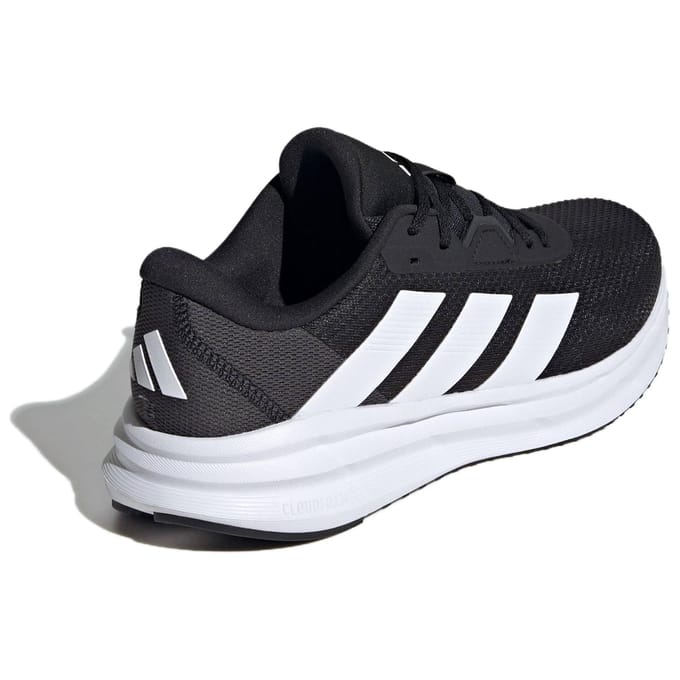 Adidas Galaxy Sneakers Heren - Zwart - Maat 44 - Mesh/Synthetisch