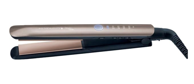 Remington S8590 keratine therapie haargladstang, brons/goud