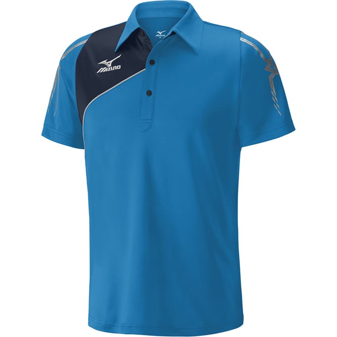 Mizuno DryLite Heren Blauw Poloshirt