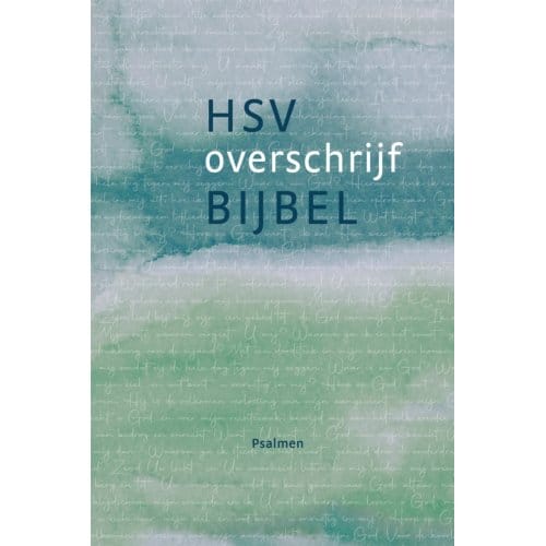 Hsv Overschrijfbijbel Psalmen