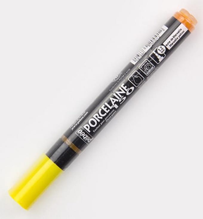 Pébéo Porcelaine 150 Marker – Marseille Yellow