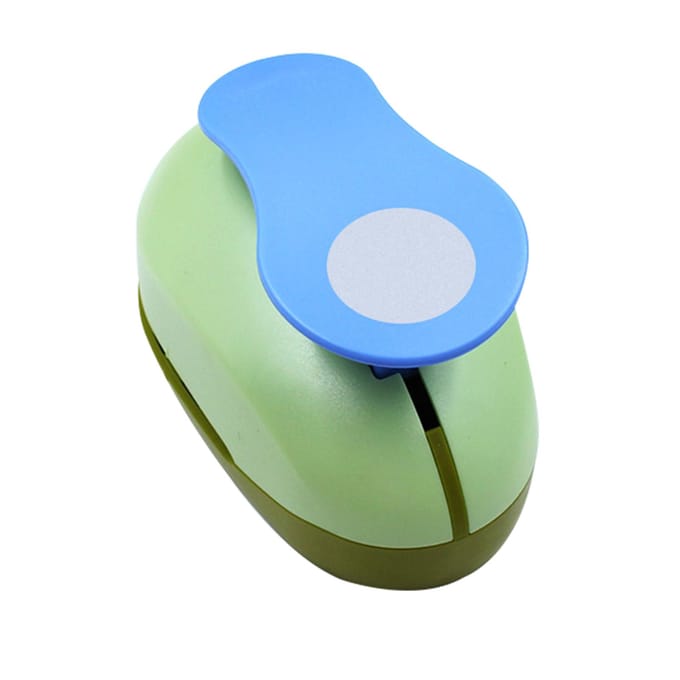 75mm Craft Hole Circle Punch Handgemaakte Scrapbook Paper Puncher Verschillende maten scrapbooking 75mm gray