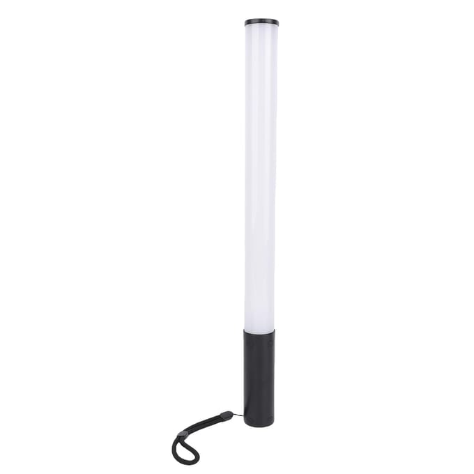 Draagbaar Volkleuren Invullicht RGB Stick Fotolamp 2500 9000K Instelbaar LED Videolicht white