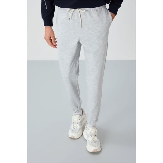 Heren Regular Fit Fleece Joggingbroek