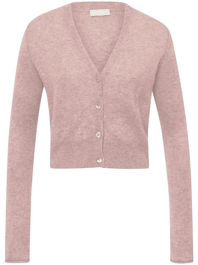Vest en 100% kasjmier Van Peter Hahn roze