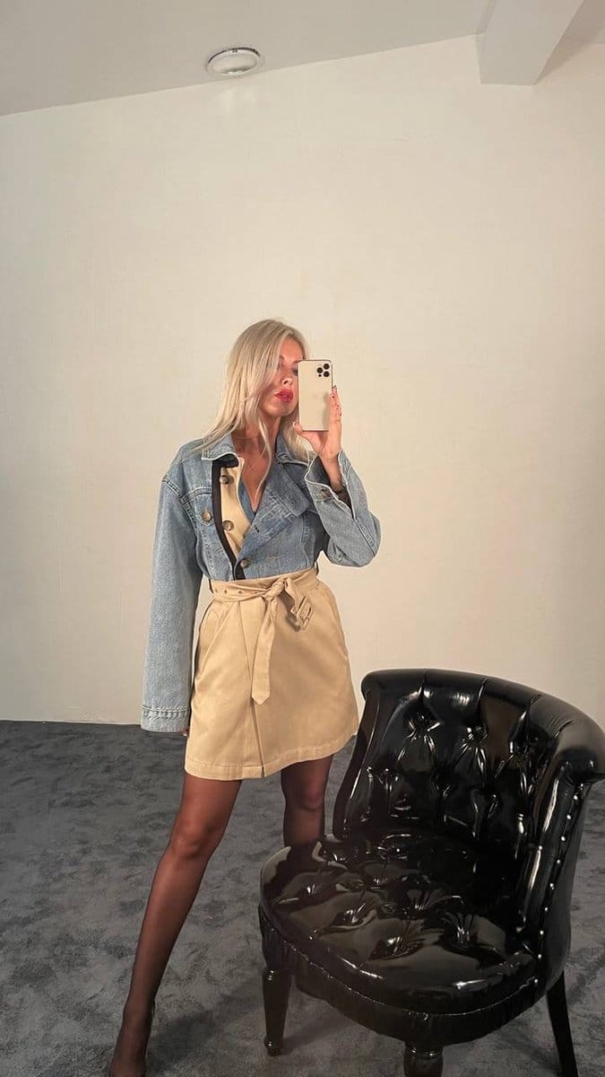 DENIM JURK/desijn/sirmaza