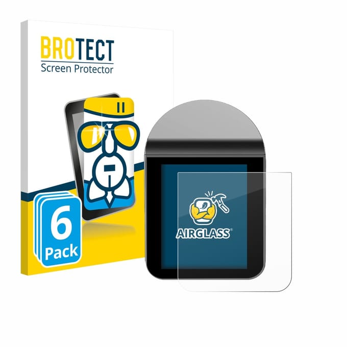 Screenprotector 6 Stuks voor KitchenBoss G330 Beschermglas transparant