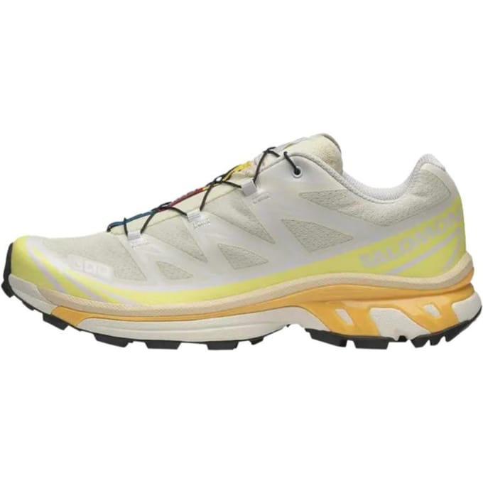 Salomon XT-6 Vanilla Ice Jaune Irisé Abricot Chaud 43 beige