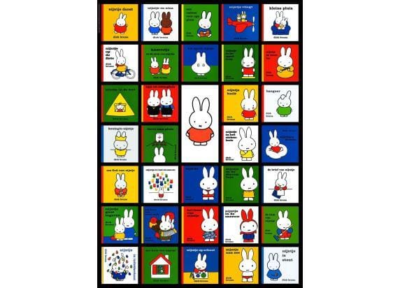 Ravensburger Nijntje bookcovers (boekjes) 1000st Volwassenen puzzels