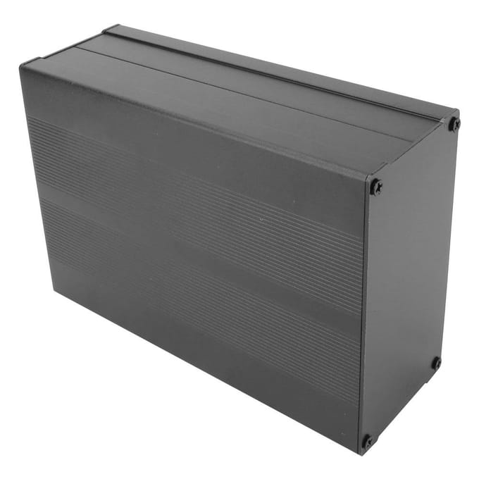 Behuizing Elektronisch DIY Printplaat Project Aluminium Doos Koeling Behuizing 55 x 106 x 150mm