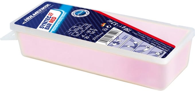 Holmenkol Syntec FF bar red 150g