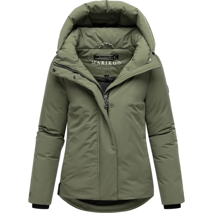 Marikoo dames winterjas Yeminaa met capuchon & warme fleecevoering