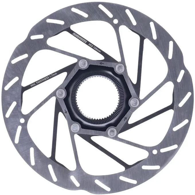 Remschijf (moer niet inbegrepen) Sram Disque Hs2 160mm Center Lock