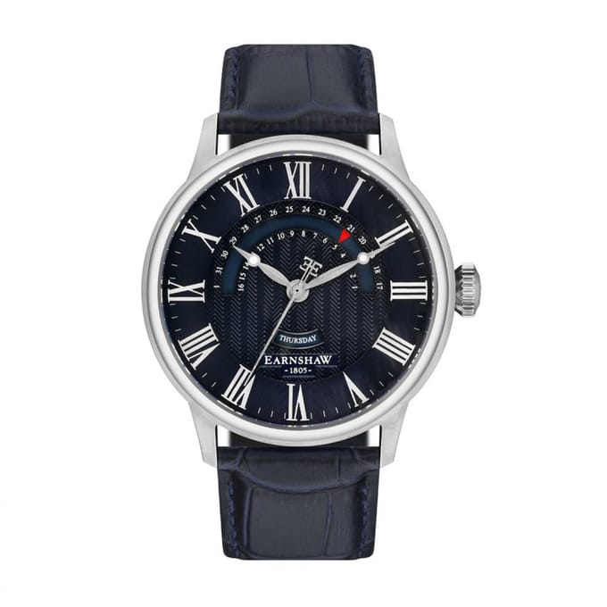 Thomas Earnshaw Cornwall Retrograde Register Day Date | ES-8077-05