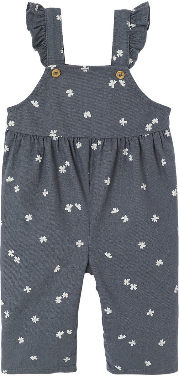 Vertbaudet Salopet voor baby's van bedrukte twill
