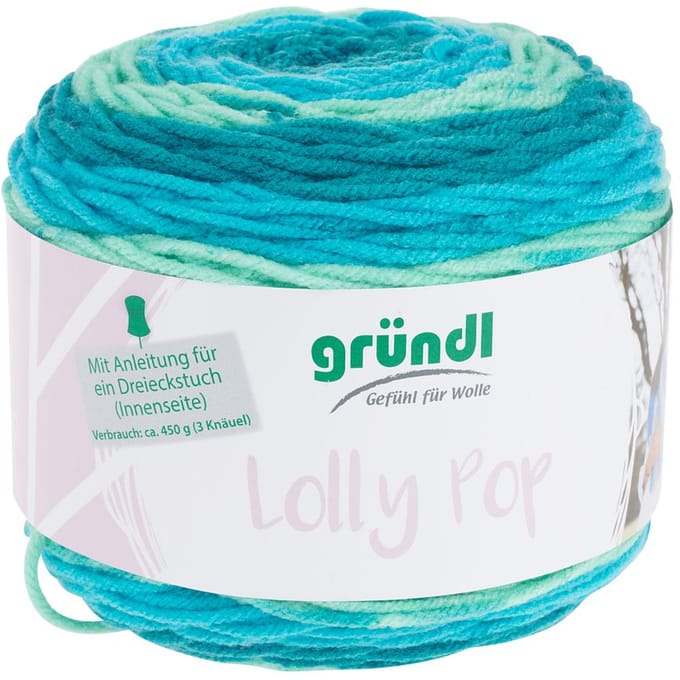 Gründl wol "Lolly Pop" - Frosty Swirl, Kleur 10