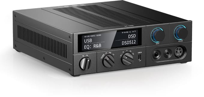 FiiO K15 - Stationary DAC - Fully Ballanced - Black
